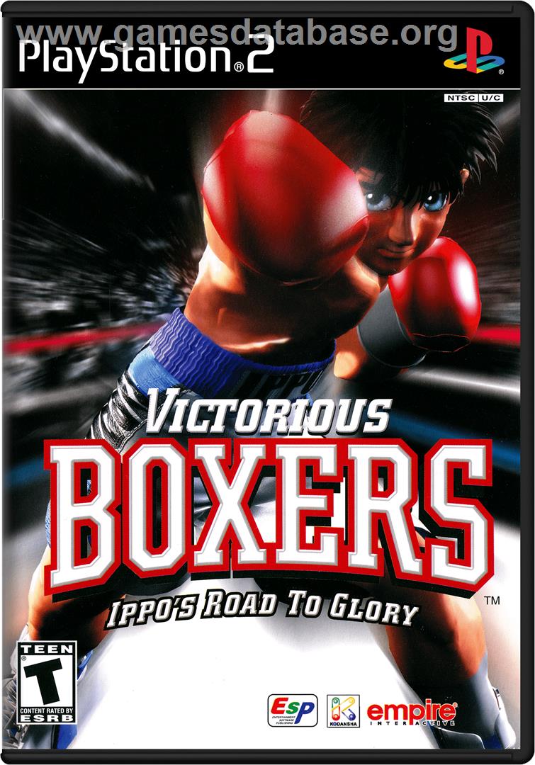 Victorious Boxers: Ippo's Road to Glory - Sony Playstation 2 - Artwork - Box