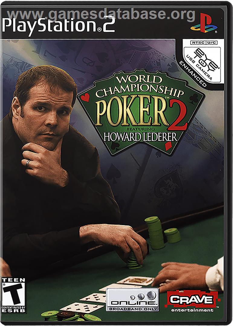 World Championship Poker 2 featuring Howard Lederer - Sony Playstation 2 - Artwork - Box