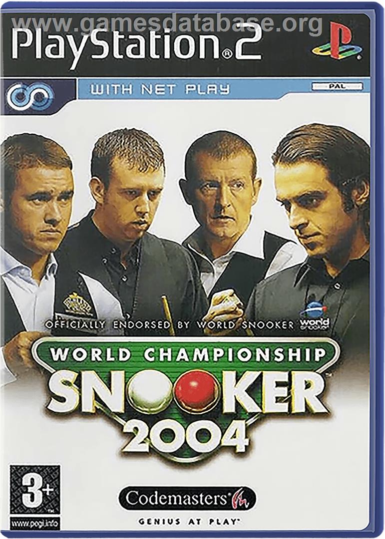 World Championship Snooker 2004 - Sony Playstation 2 - Artwork - Box