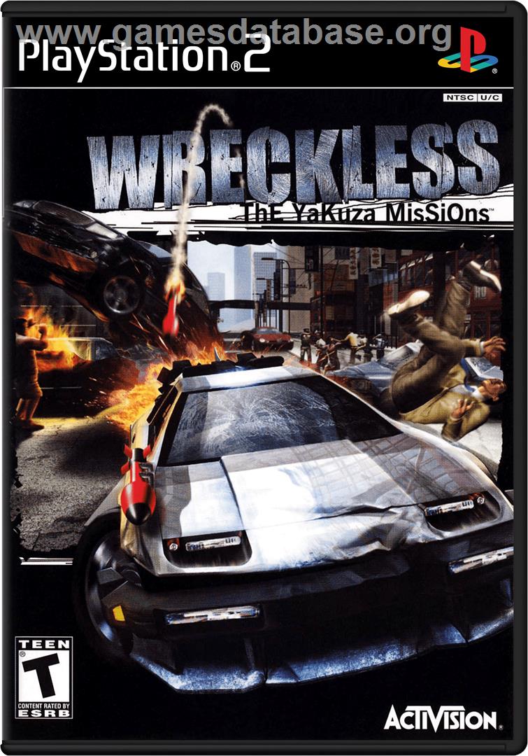Wreckless: The Yakuza Missions - Sony Playstation 2 - Artwork - Box