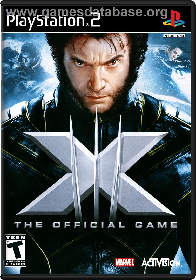 X-Men: The Official Game - Sony Playstation 2 - Artwork - Box