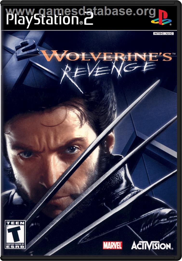 X2: Wolverine's Revenge - Sony Playstation 2 - Artwork - Box