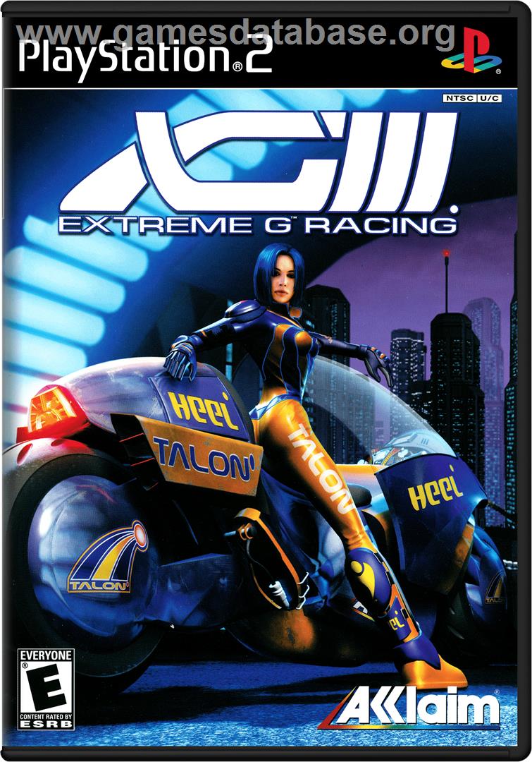 XG3: Extreme G Racing - Sony Playstation 2 - Artwork - Box