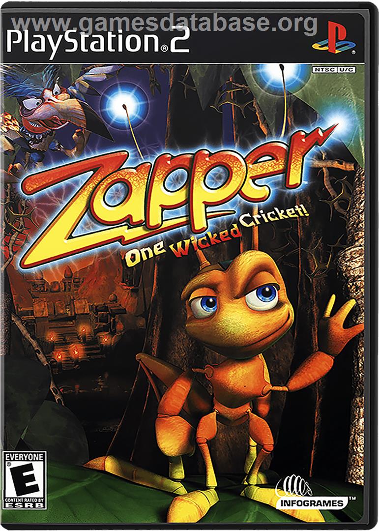 Zapper: One Wicked Cricket - Sony Playstation 2 - Artwork - Box