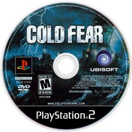 Artwork on the Disc for Cold Fear on the Sony Playstation 2.