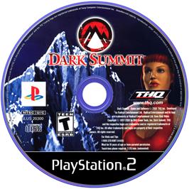 Artwork on the Disc for Dark Summit on the Sony Playstation 2.