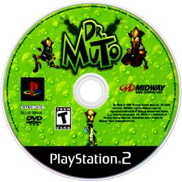 Artwork on the Disc for Dr. Muto on the Sony Playstation 2.