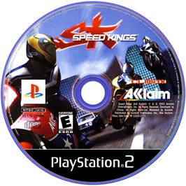 Artwork on the Disc for Speed Kings on the Sony Playstation 2.
