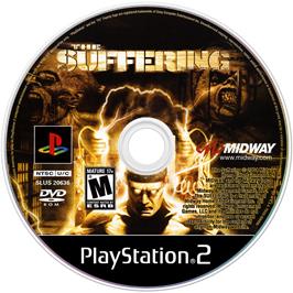 Artwork on the Disc for Suffering on the Sony Playstation 2.