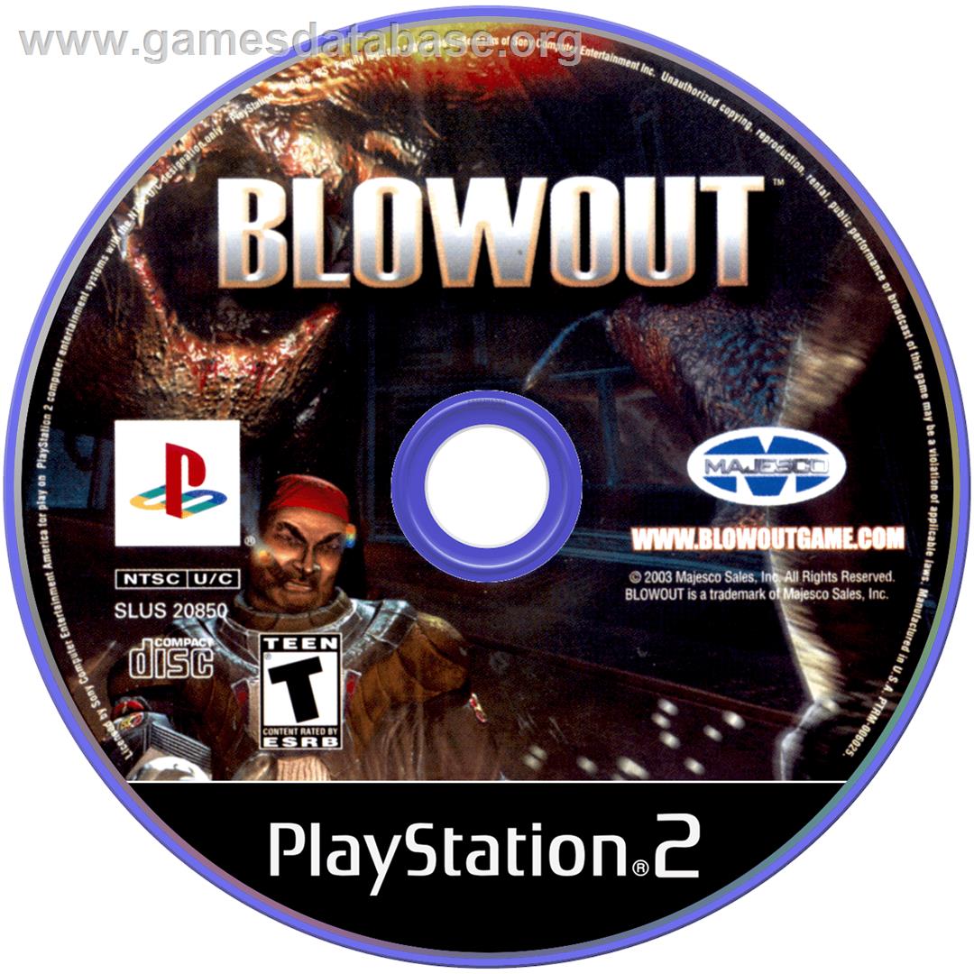 Blowout - Sony Playstation 2 - Artwork - Disc