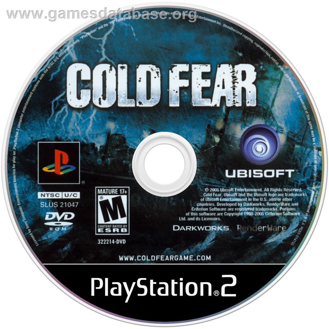 Cold Fear - Sony Playstation 2 - Artwork - Disc