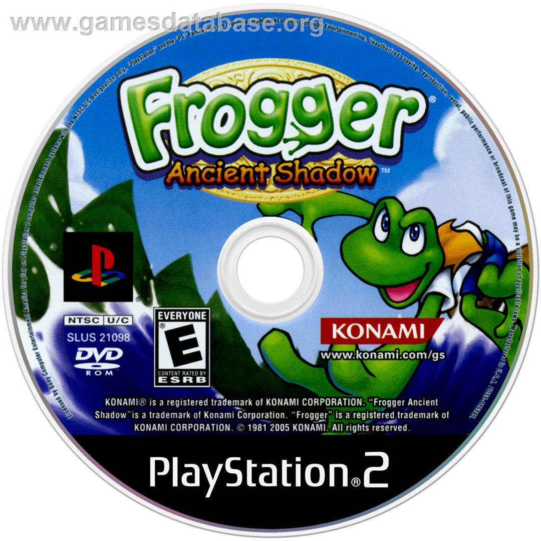 Frogger: Ancient Shadow - Sony Playstation 2 - Artwork - Disc