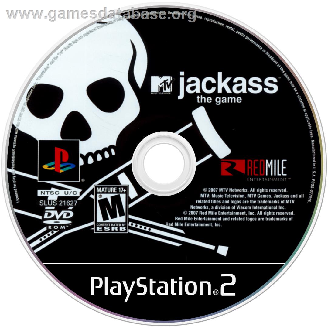 Jackass: The Game - Sony Playstation 2 - Artwork - Disc