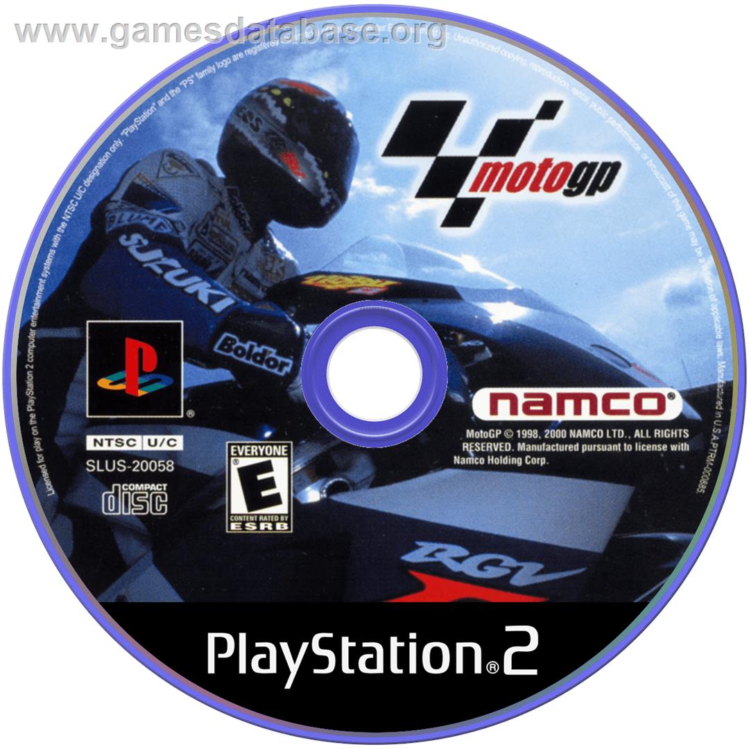 MotoGP 2 - Sony Playstation 2 - Artwork - Disc