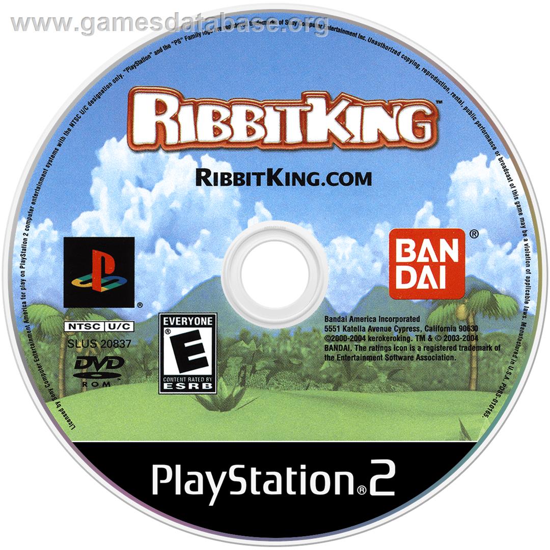 Ribbit King - Sony Playstation 2 - Artwork - Disc
