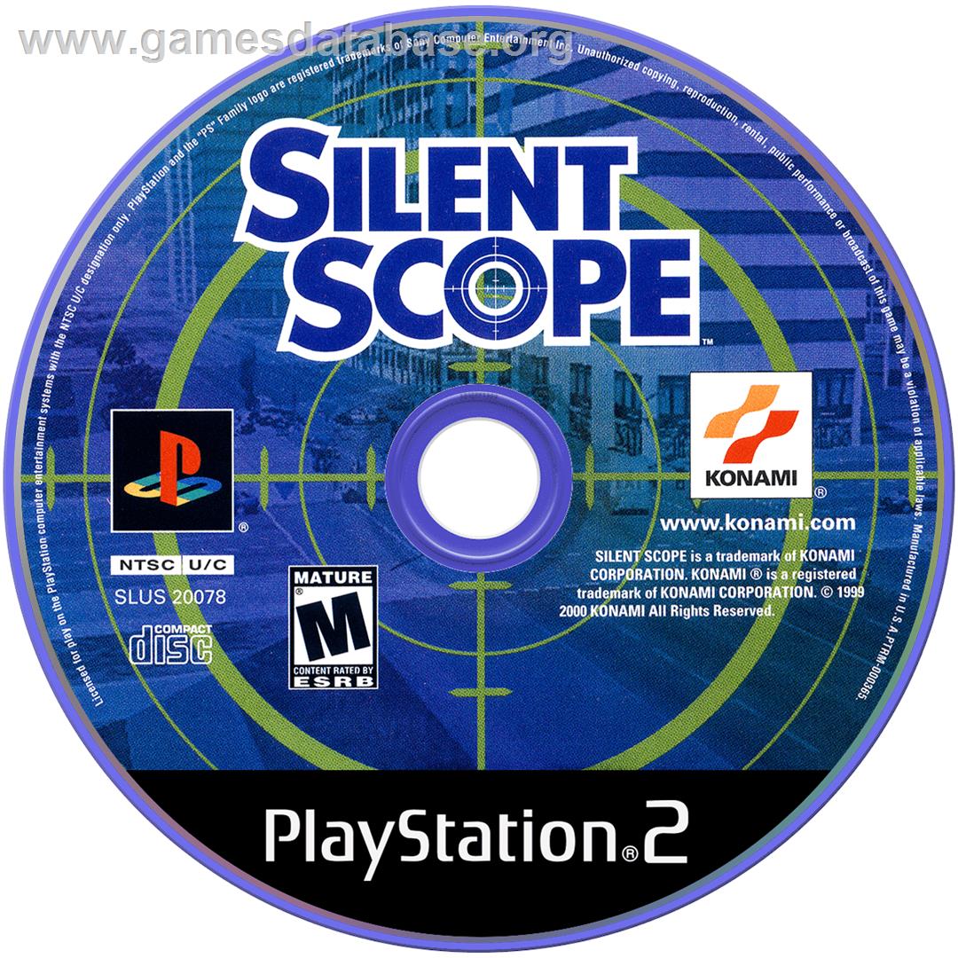 Silent Scope - Sony Playstation 2 - Artwork - Disc