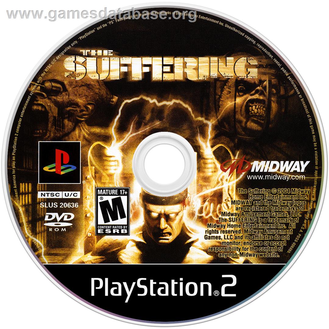 Suffering - Sony Playstation 2 - Artwork - Disc