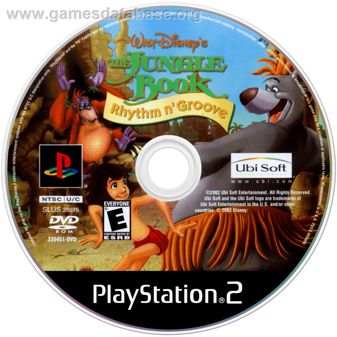 Walt Disney's The Jungle Book: Rhythm n' Groove - Sony Playstation 2 - Artwork - Disc