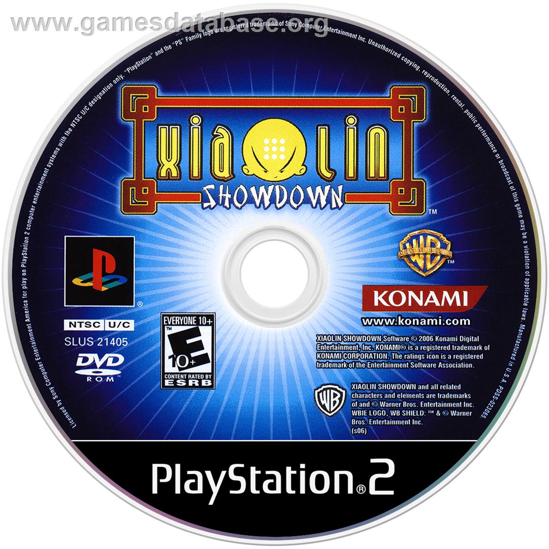 Xiaolin Showdown - Sony Playstation 2 - Artwork - Disc