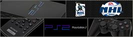Arcade Cabinet Marquee for NHL 2001.