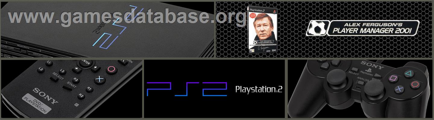 Alex Ferguson's Player Manager 2001 - Sony Playstation 2 - Artwork - Marquee