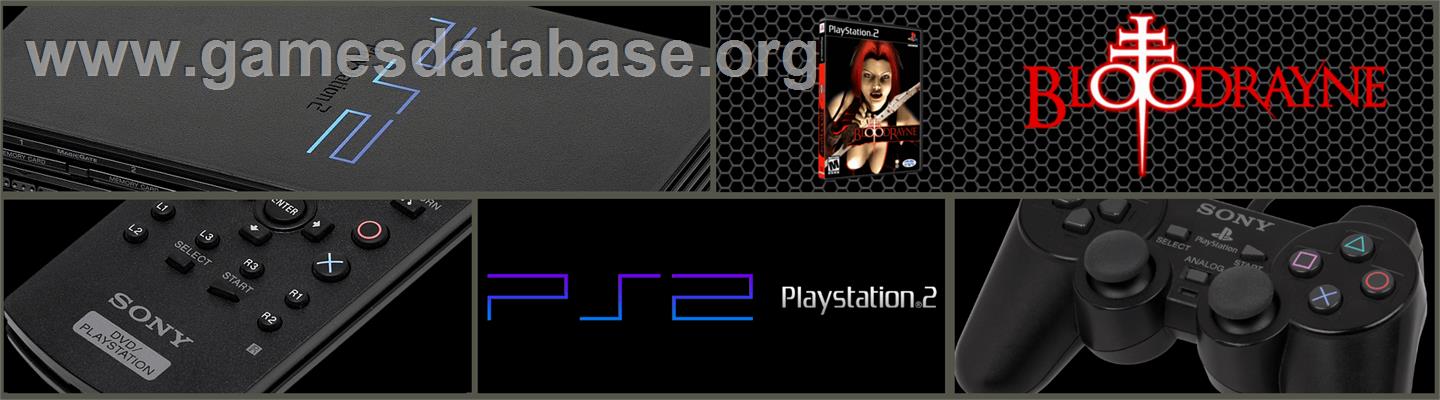 BloodRayne - Sony Playstation 2 - Artwork - Marquee