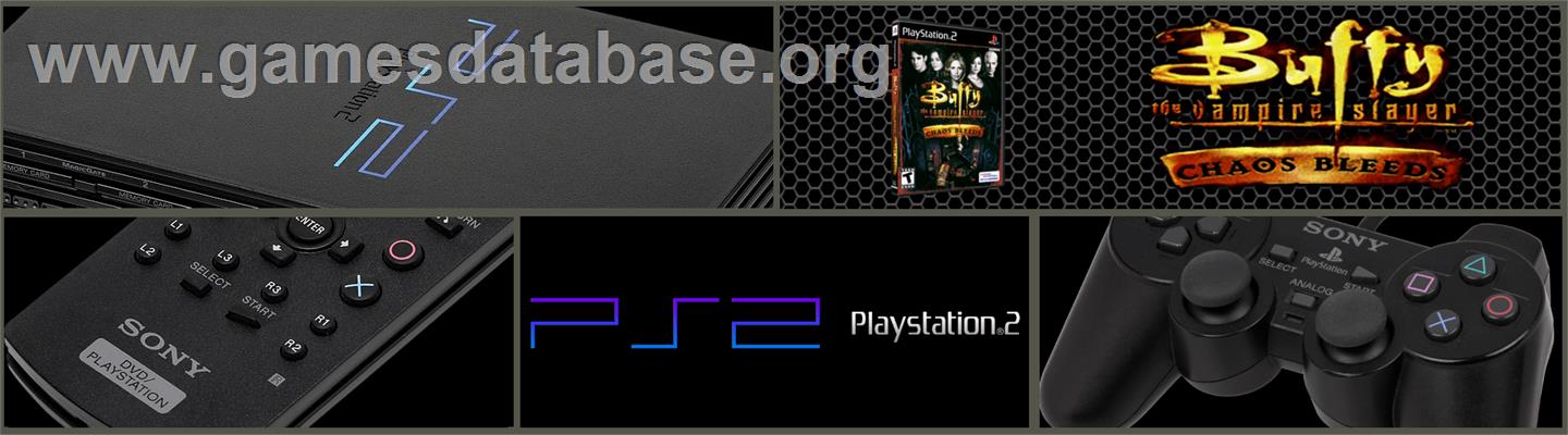 Buffy the Vampire Slayer: Chaos Bleeds - Sony Playstation 2 - Artwork - Marquee