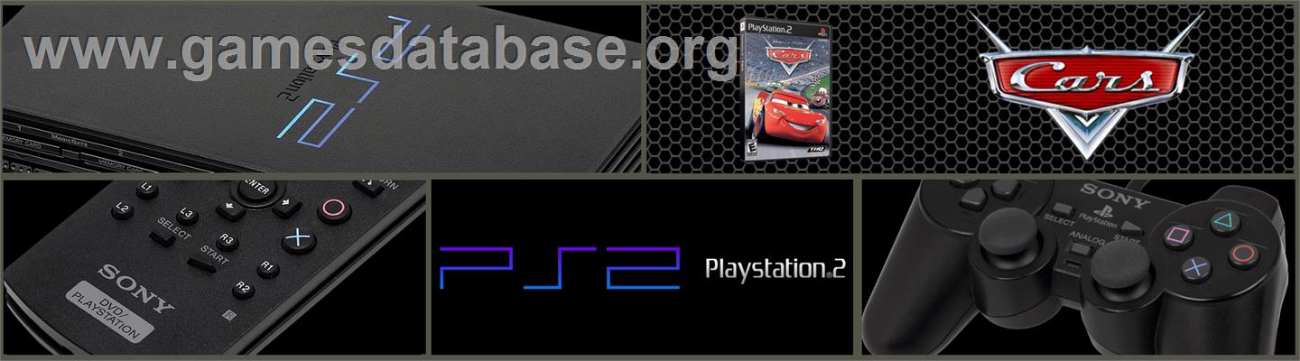 Cars - Sony Playstation 2 - Artwork - Marquee