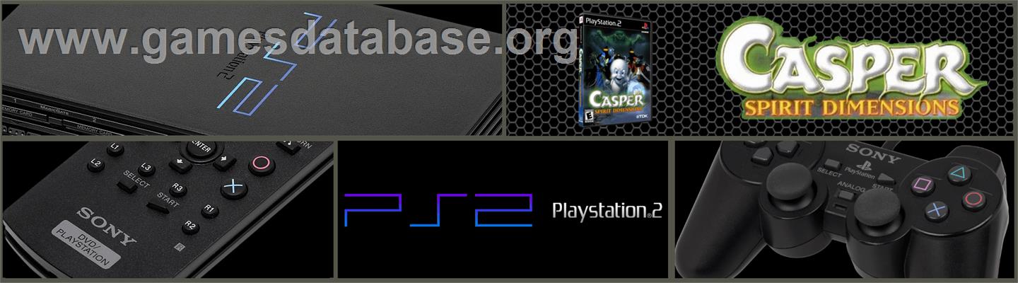 Casper: Spirit Dimensions - Sony Playstation 2 - Artwork - Marquee