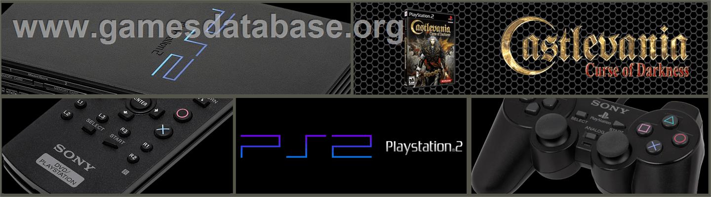 Castlevania: Curse of Darkness - Sony Playstation 2 - Artwork - Marquee