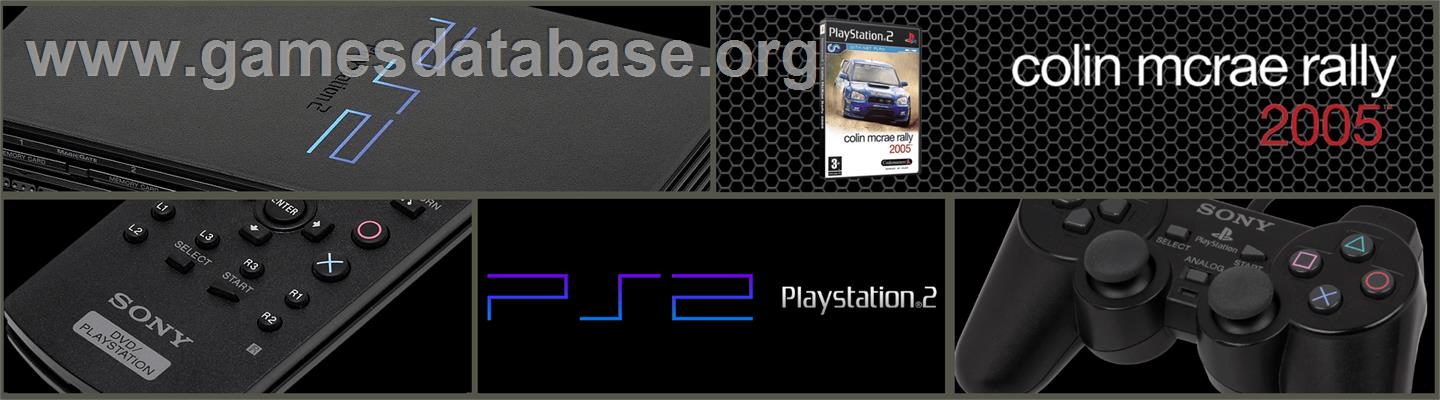 Colin McRae Rally 2005 - Sony Playstation 2 - Artwork - Marquee