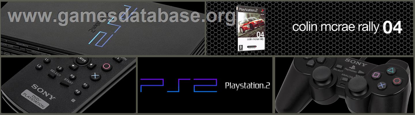 Colin McRae Rally 4 - Sony Playstation 2 - Artwork - Marquee