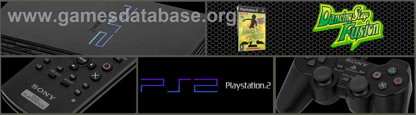 Dancing Stage Fusion - Sony Playstation 2 - Artwork - Marquee