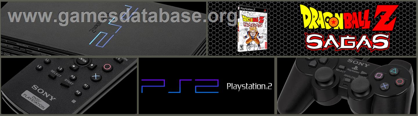Dragonball Z: Sagas - Sony Playstation 2 - Artwork - Marquee