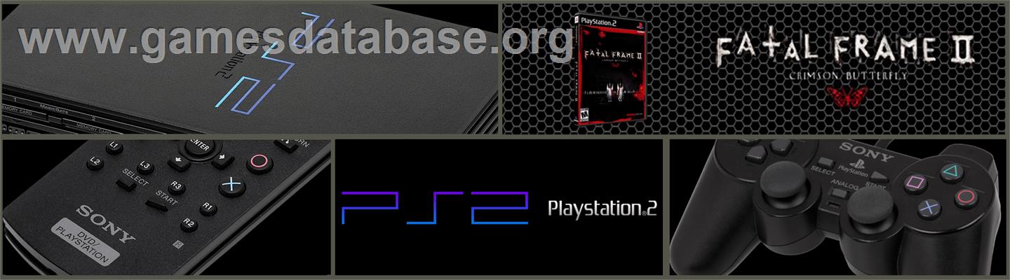 Fatal Frame II: Crimson Butterfly - Sony Playstation 2 - Artwork - Marquee