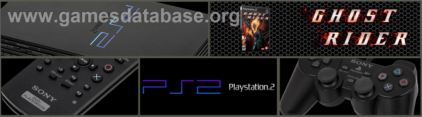 Ghost Rider - Sony Playstation 2 - Artwork - Marquee