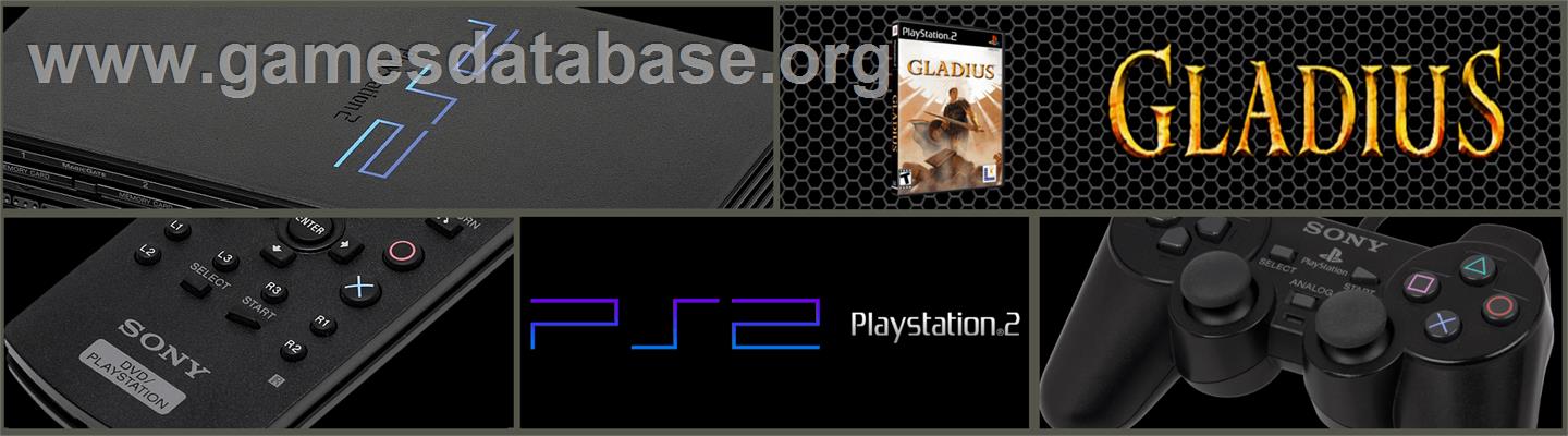 Gladius - Sony Playstation 2 - Artwork - Marquee