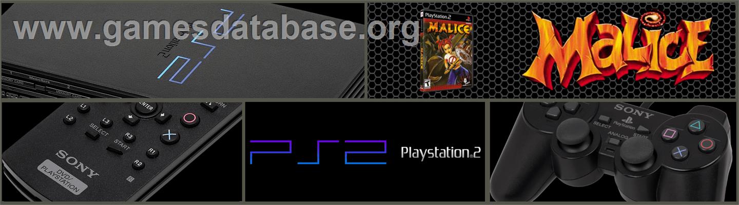 Malice - Sony Playstation 2 - Artwork - Marquee