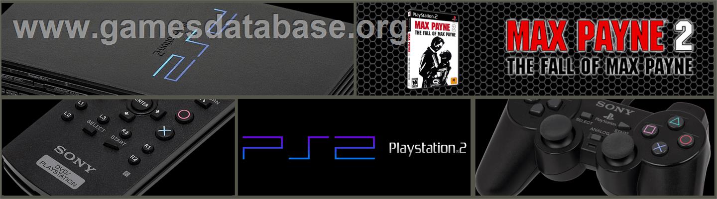 Max Payne 2: The Fall of Max Payne - Sony Playstation 2 - Artwork - Marquee