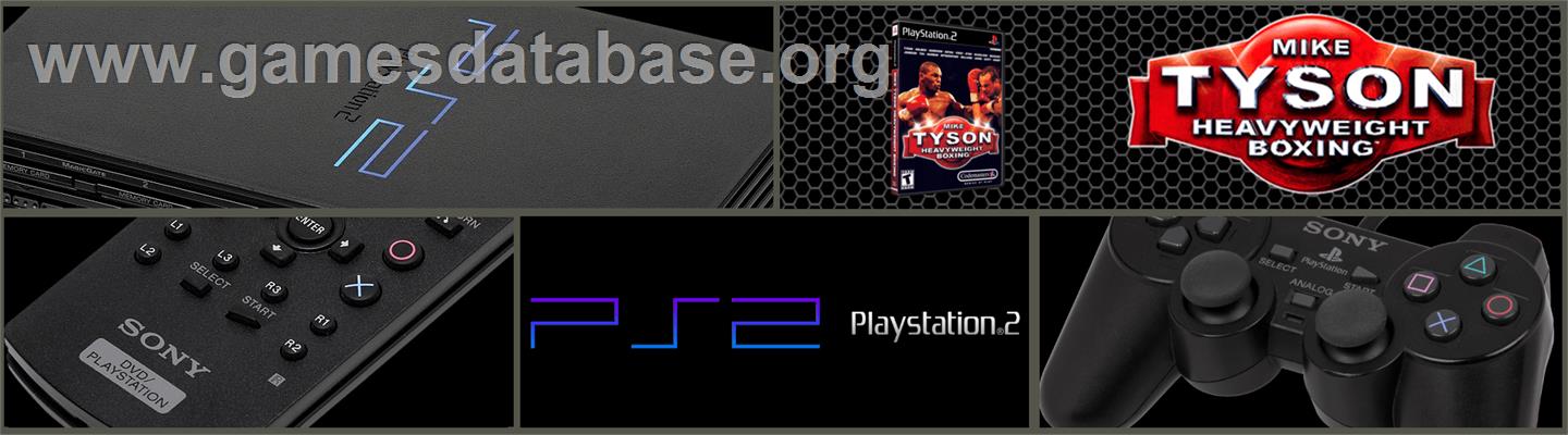 Mike Tyson Heavyweight Boxing - Sony Playstation 2 - Artwork - Marquee