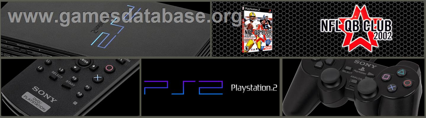 NFL Quarterback Club 2002 - Sony Playstation 2 - Artwork - Marquee