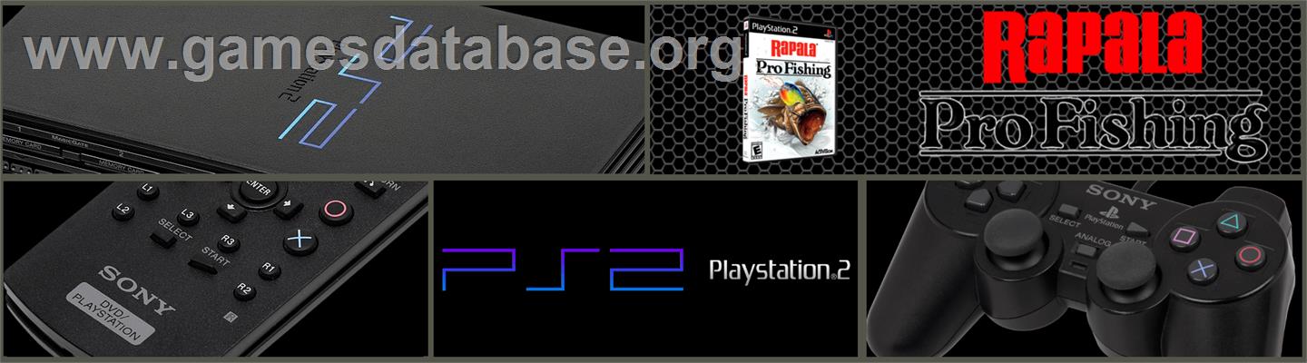 Rapala Pro Fishing - Sony Playstation 2 - Artwork - Marquee