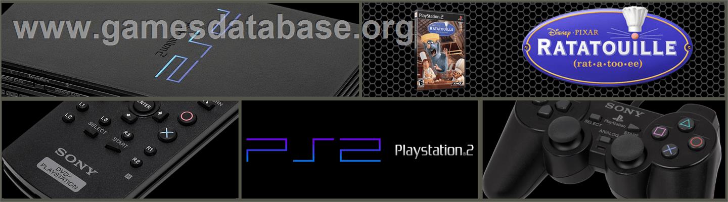 Ratatouille - Sony Playstation 2 - Artwork - Marquee