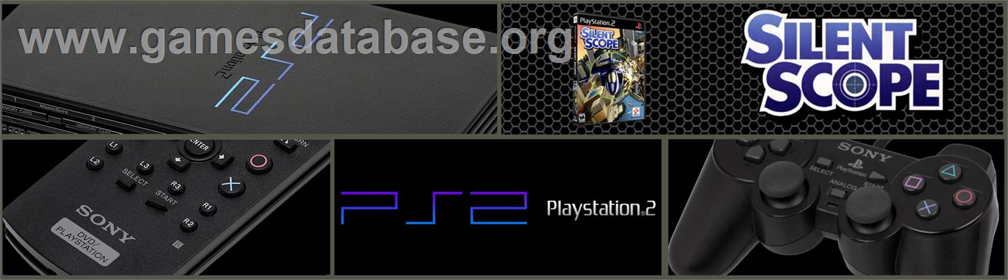 Silent Scope - Sony Playstation 2 - Artwork - Marquee