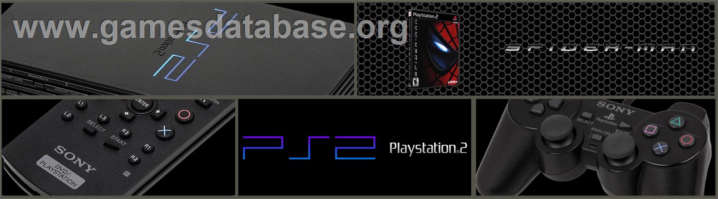 Spider-Man: The Movie - Sony Playstation 2 - Artwork - Marquee