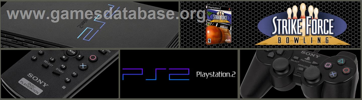 Strike Force Bowling - Sony Playstation 2 - Artwork - Marquee