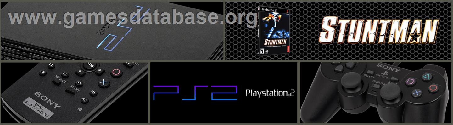 Stuntman - Sony Playstation 2 - Artwork - Marquee