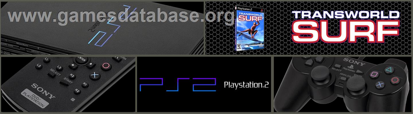 TransWorld SURF - Sony Playstation 2 - Artwork - Marquee