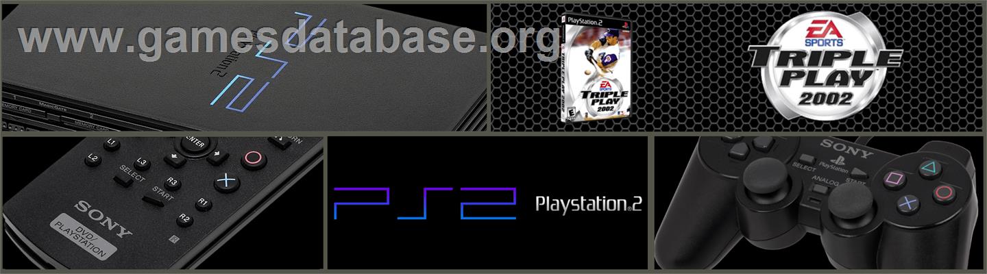 Triple Play 2002 - Sony Playstation 2 - Artwork - Marquee