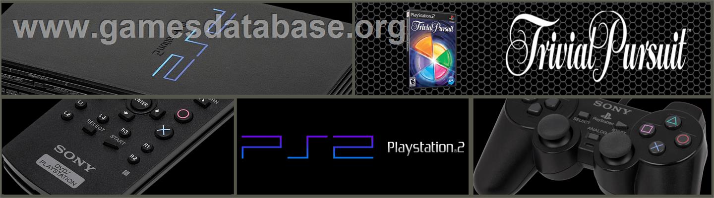 Trivial Pursuit: Unhinged - Sony Playstation 2 - Artwork - Marquee